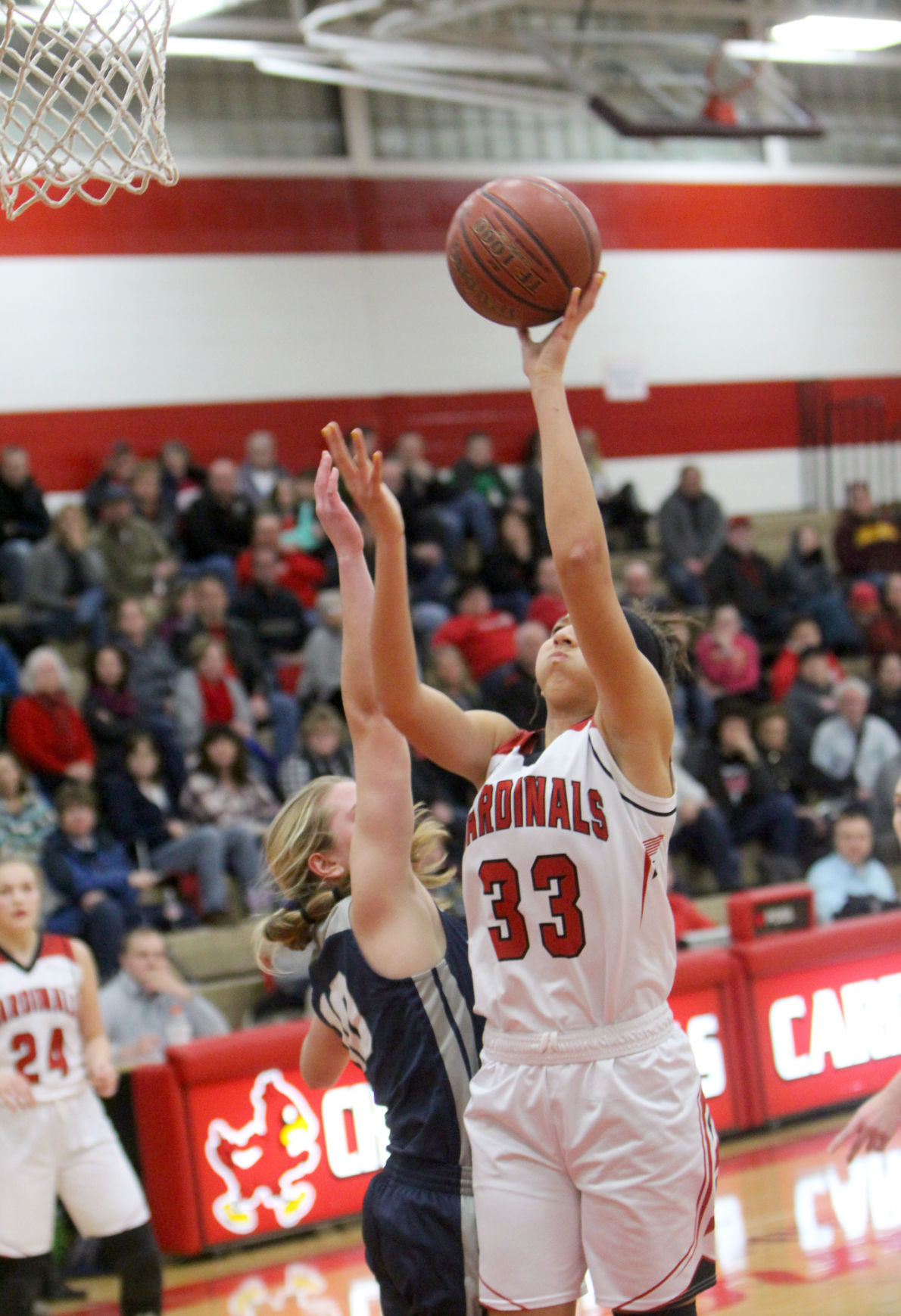 Hudson at Chi-Hi girls basketball 1-25-19